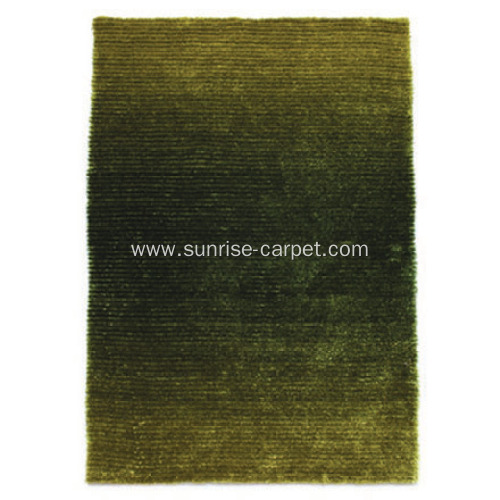 Polyester Silk Shaggy with Loop Carpet